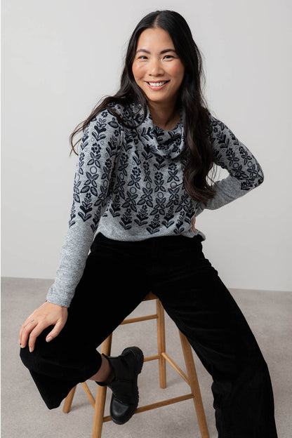 Folk Fairisle Relaxed Everyday Jumper