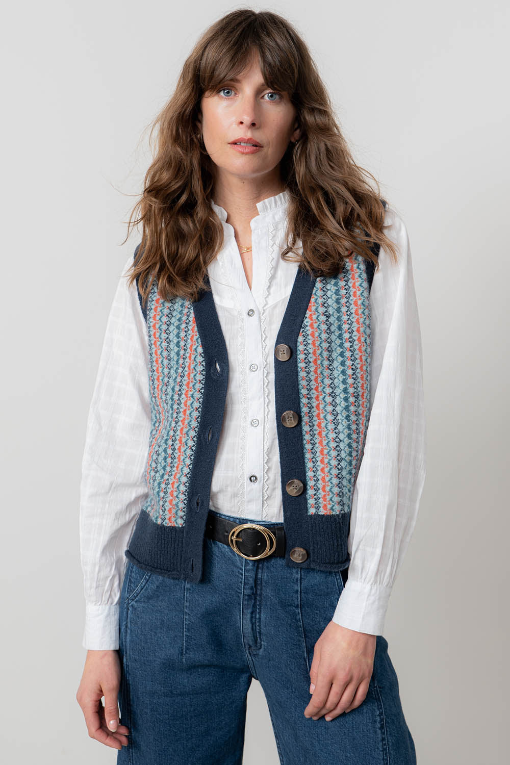 Gywneth Fair Isle Tank