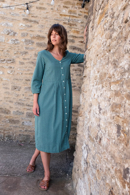 Gingham Jane Midi Dress