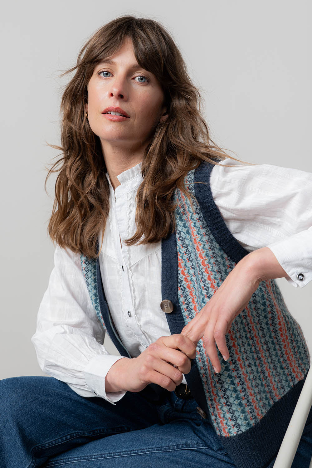 Gywneth Fair Isle Tank