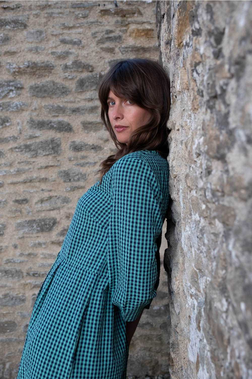 Gingham Jane Midi Dress