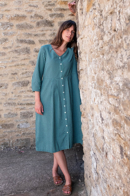 Gingham Jane Midi Dress