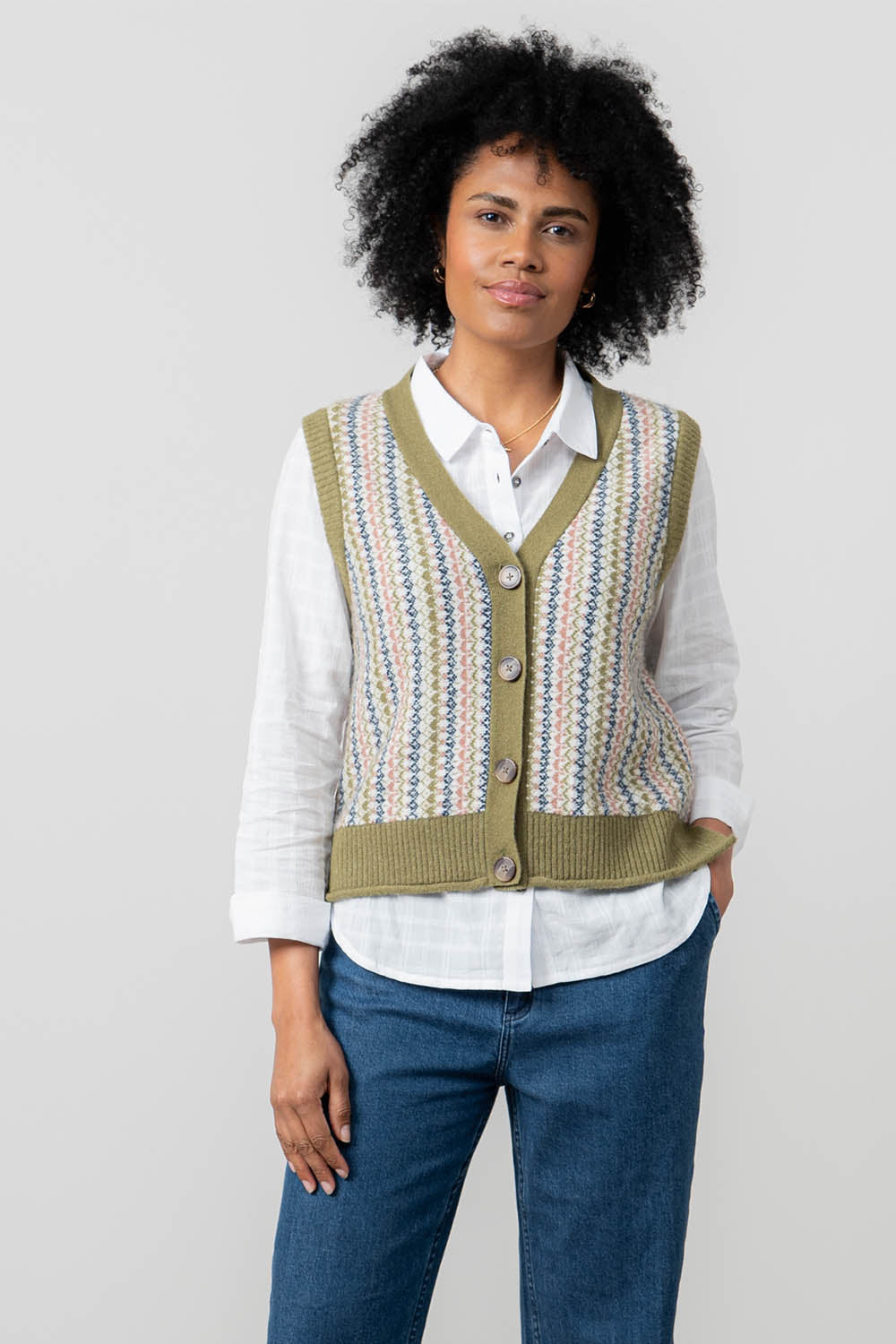 Gywneth Fair Isle Tank