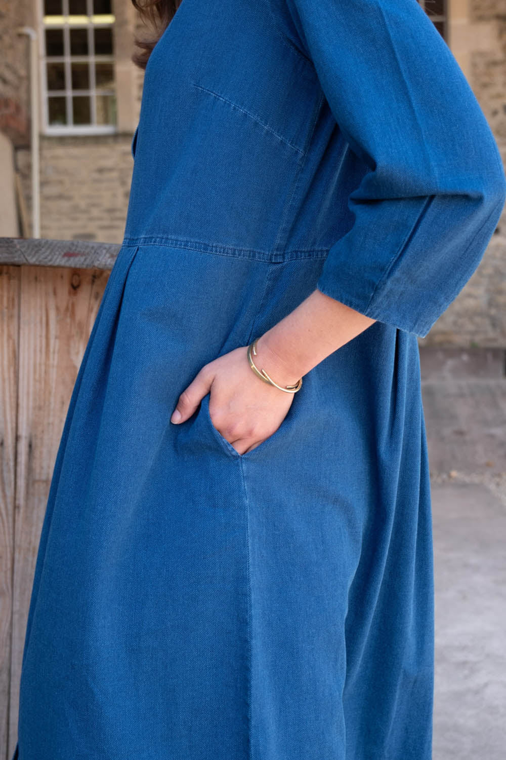 Denim Jane Midi Dress