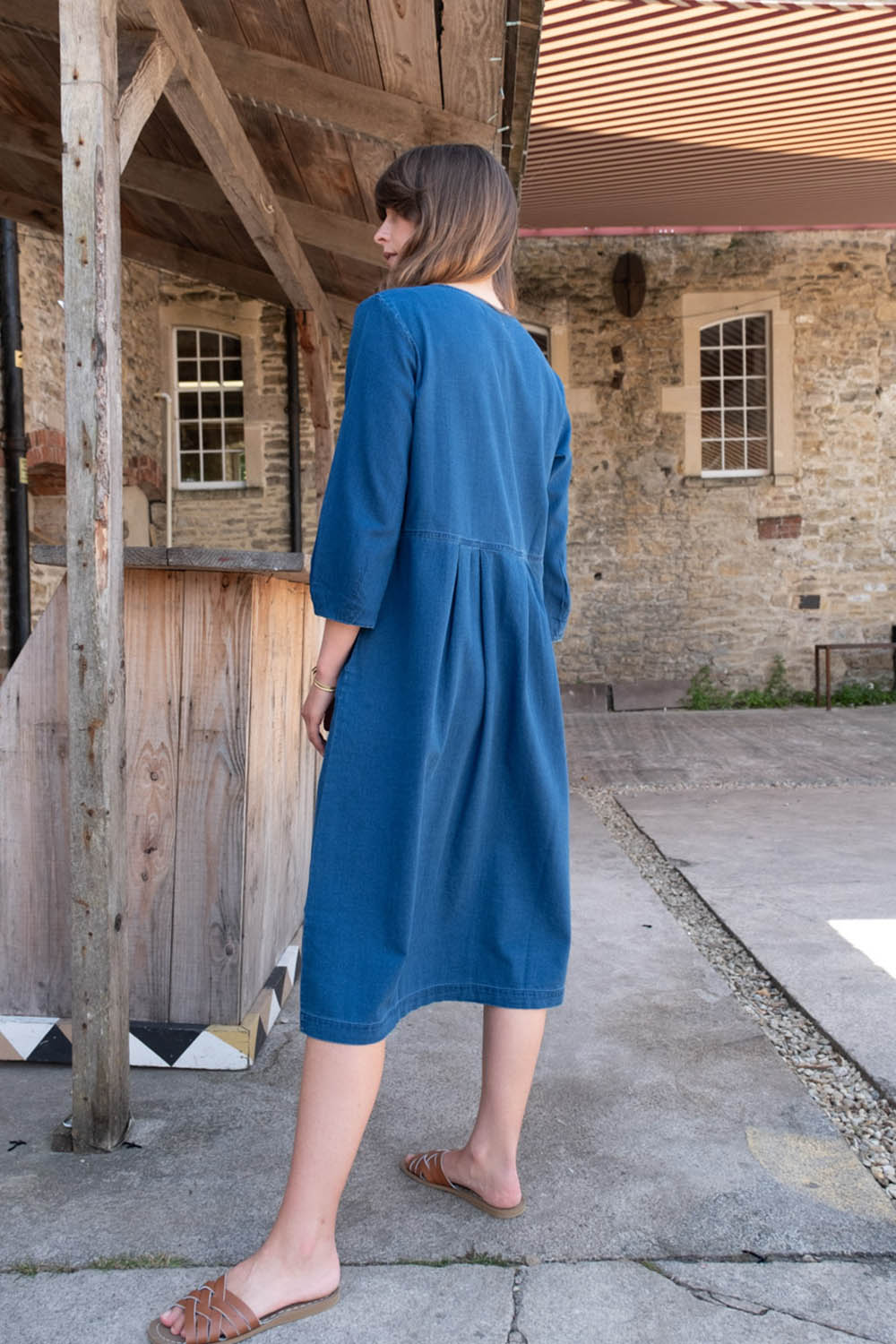 Denim Jane Midi Dress