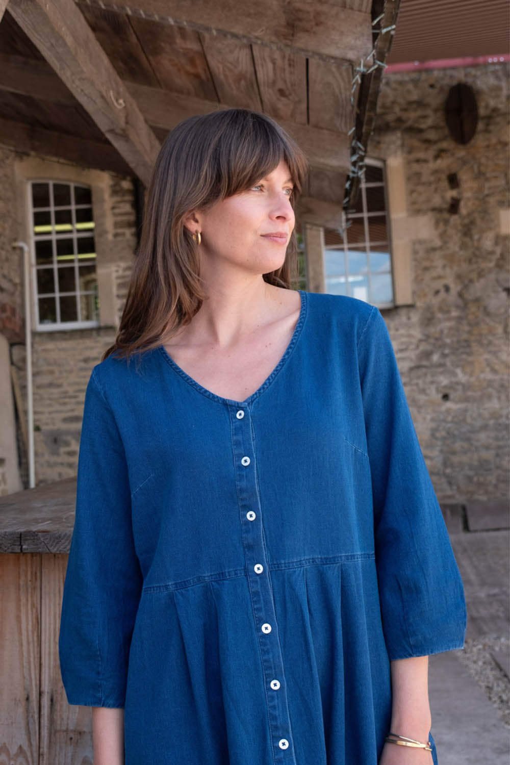 Denim Jane Midi Dress