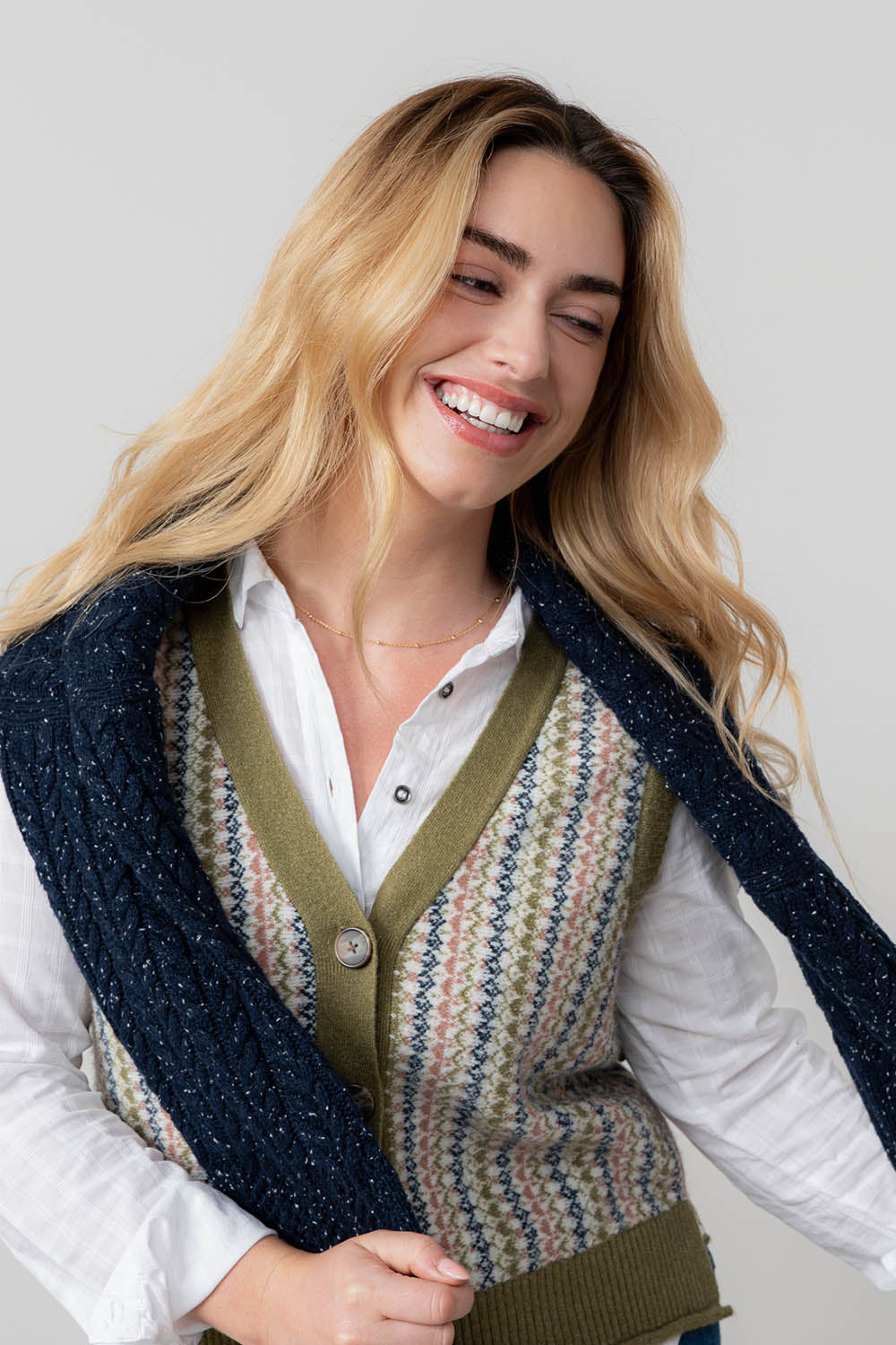 Gywneth Fair Isle Tank