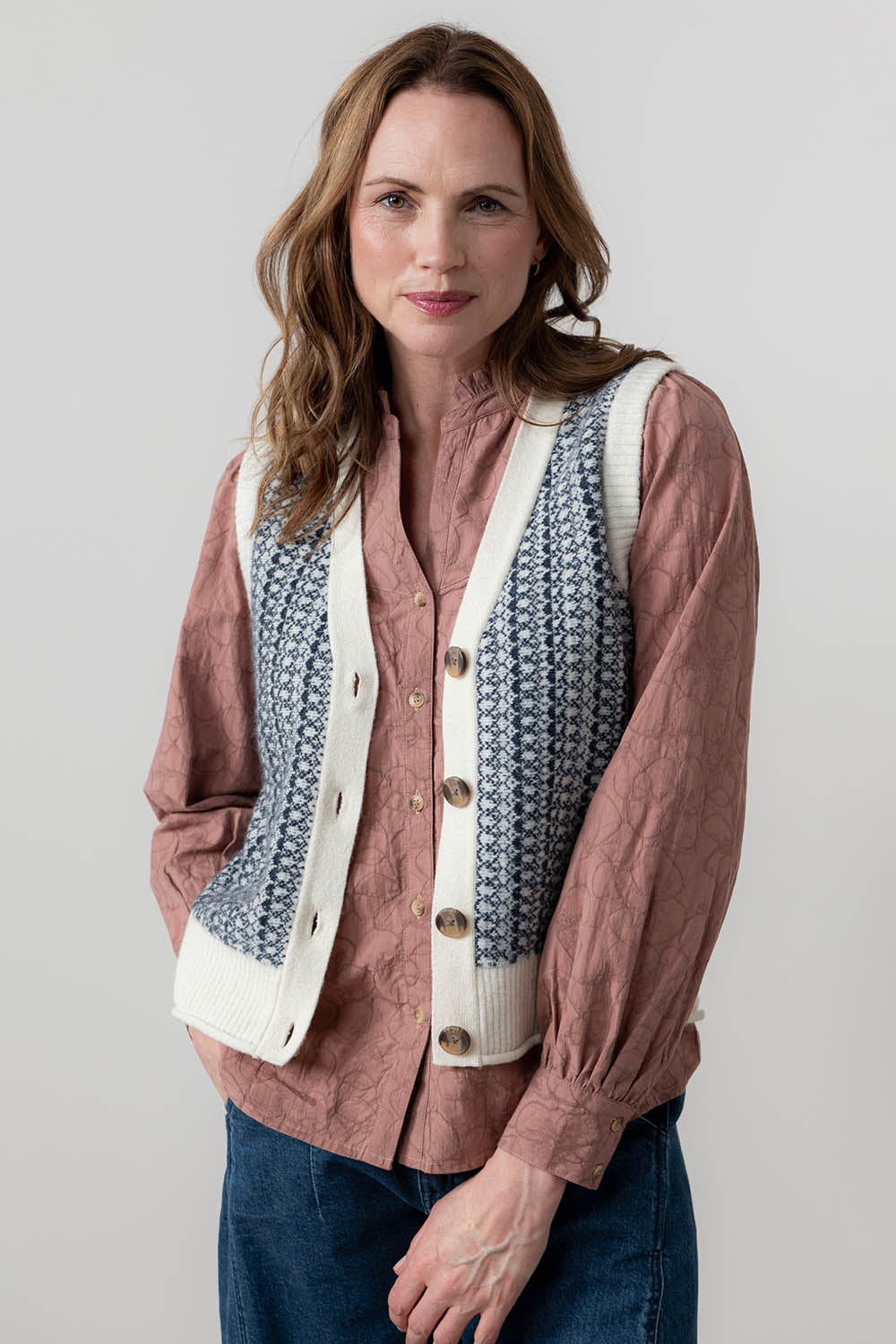 Gywneth Fair Isle Tank