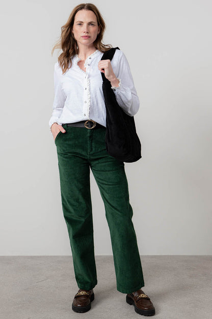 Plain Sage Frill Blouse