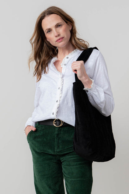 Plain Sage Frill Blouse