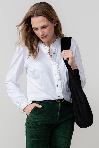Plain Sage Frill Blouse