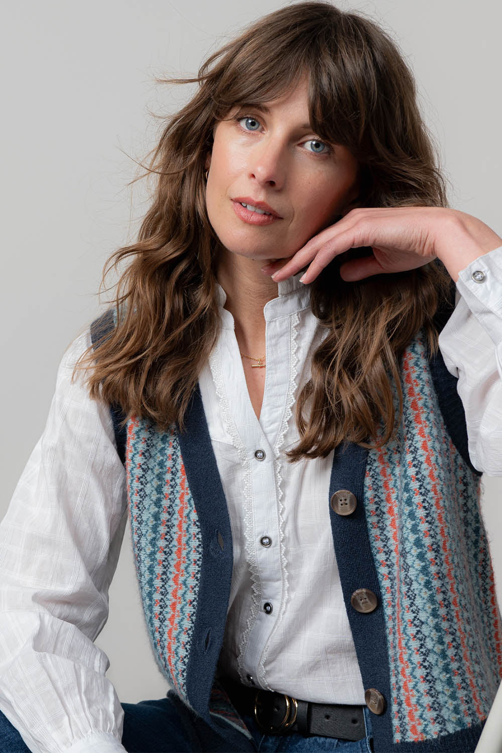 Plain Sage Frill Blouse