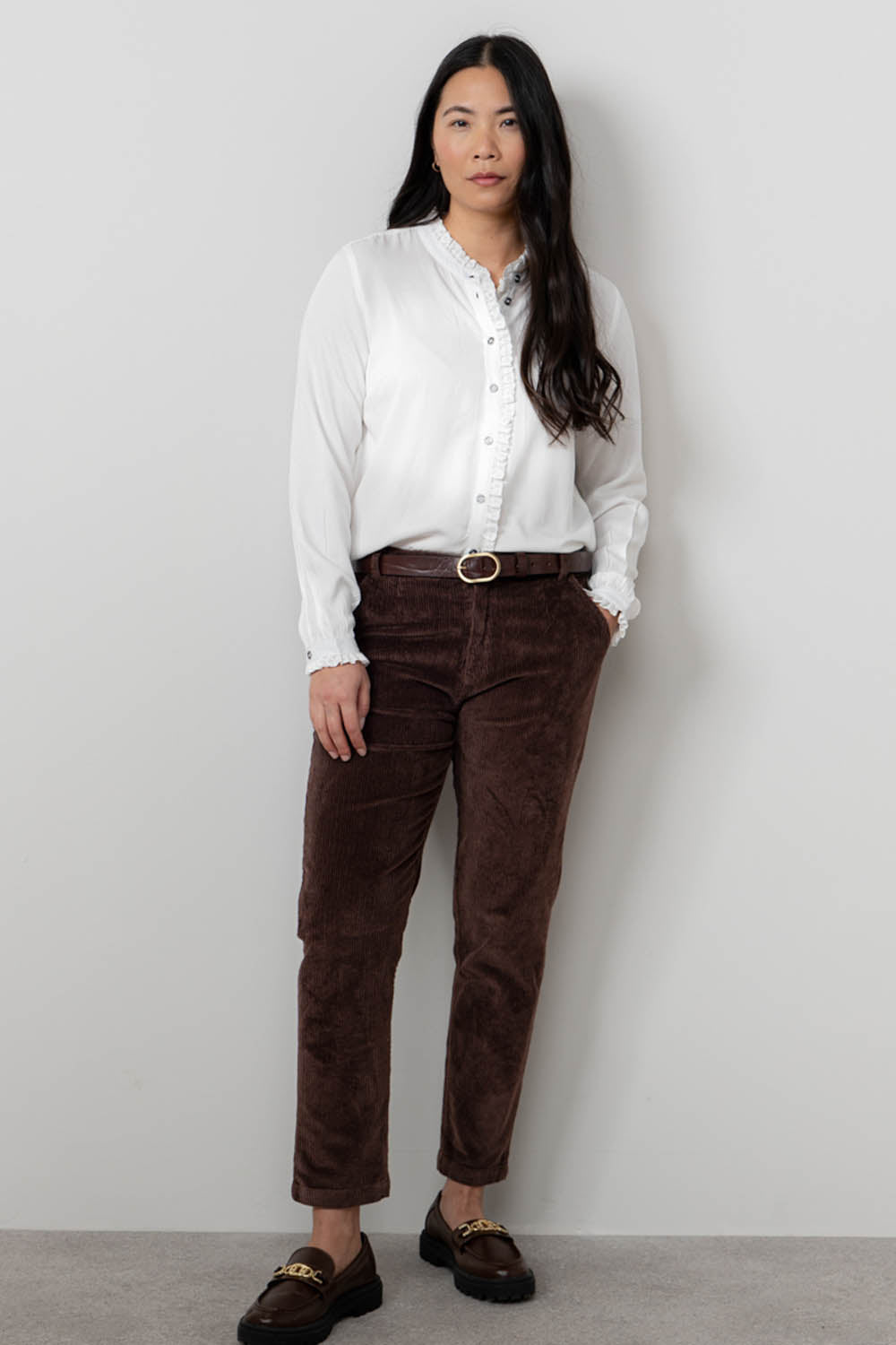 Plain Brookend Trousers – Jessie Juniper