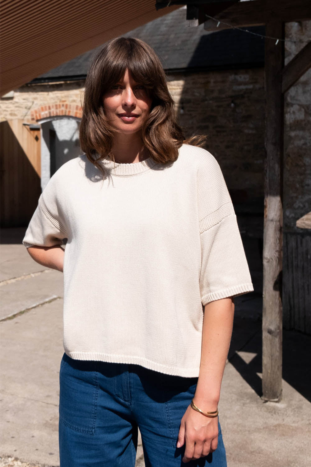 Lisa Boxy Knitted Top