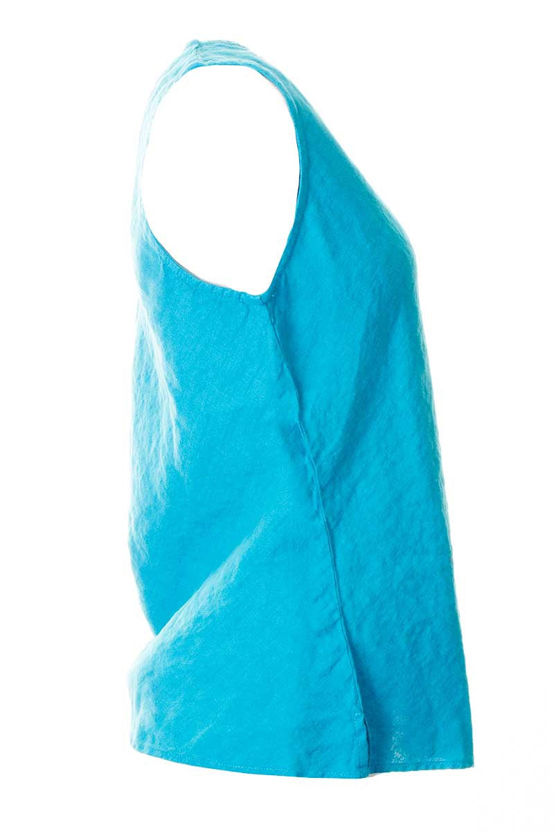 Cut Loose V-Neck Bias Tank Bahama