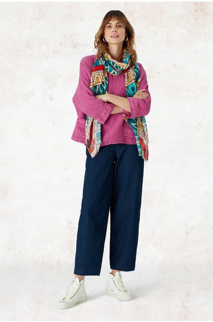 Sahara Stretch Denim Bubble Trouser