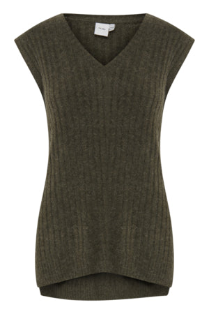 Ichi Amara Waistcoat Ivy Green