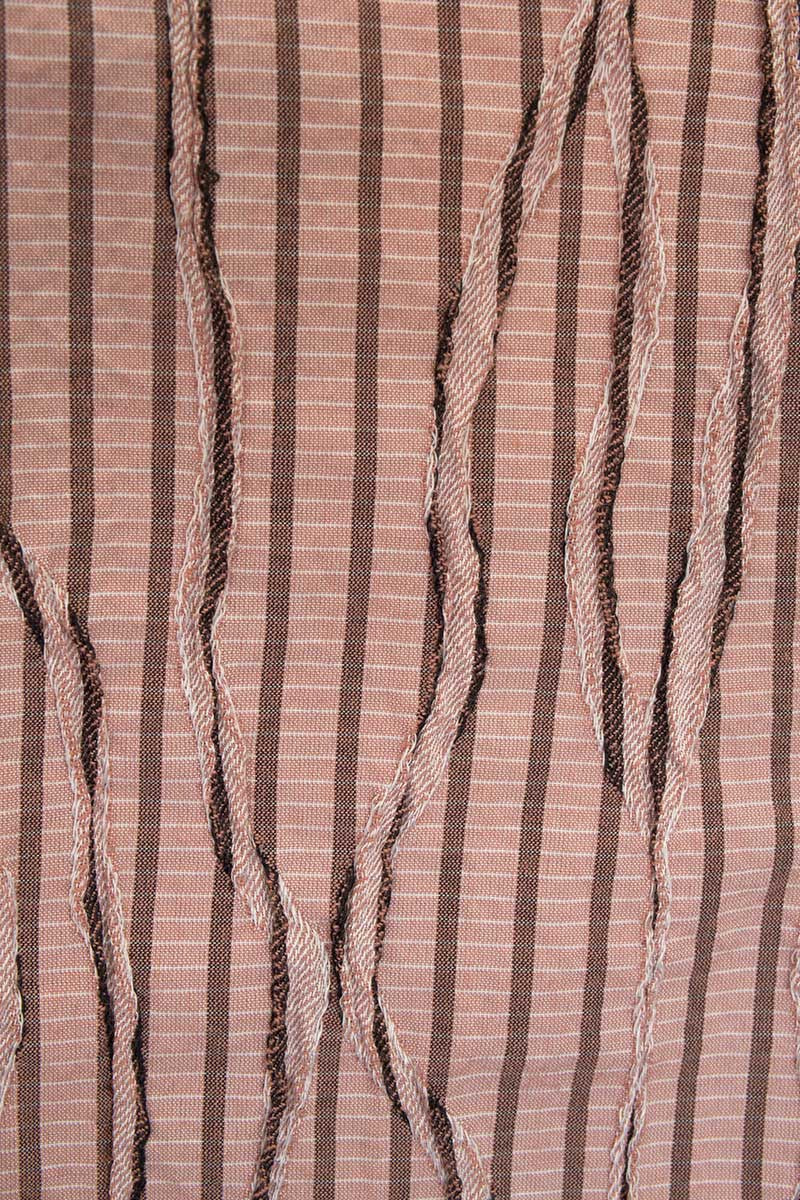 Cut Loose 3/4 Sleeve A-Line Top Crinkle Tandoori