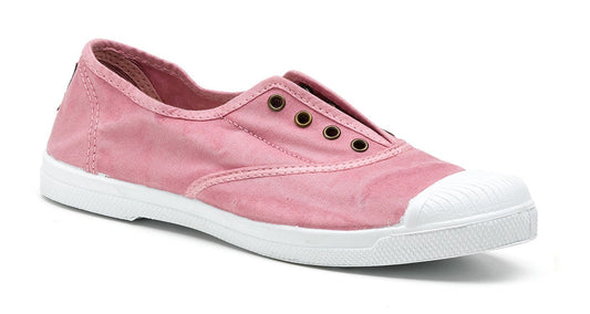 Natural World Lola Cotton Trainers Rose
