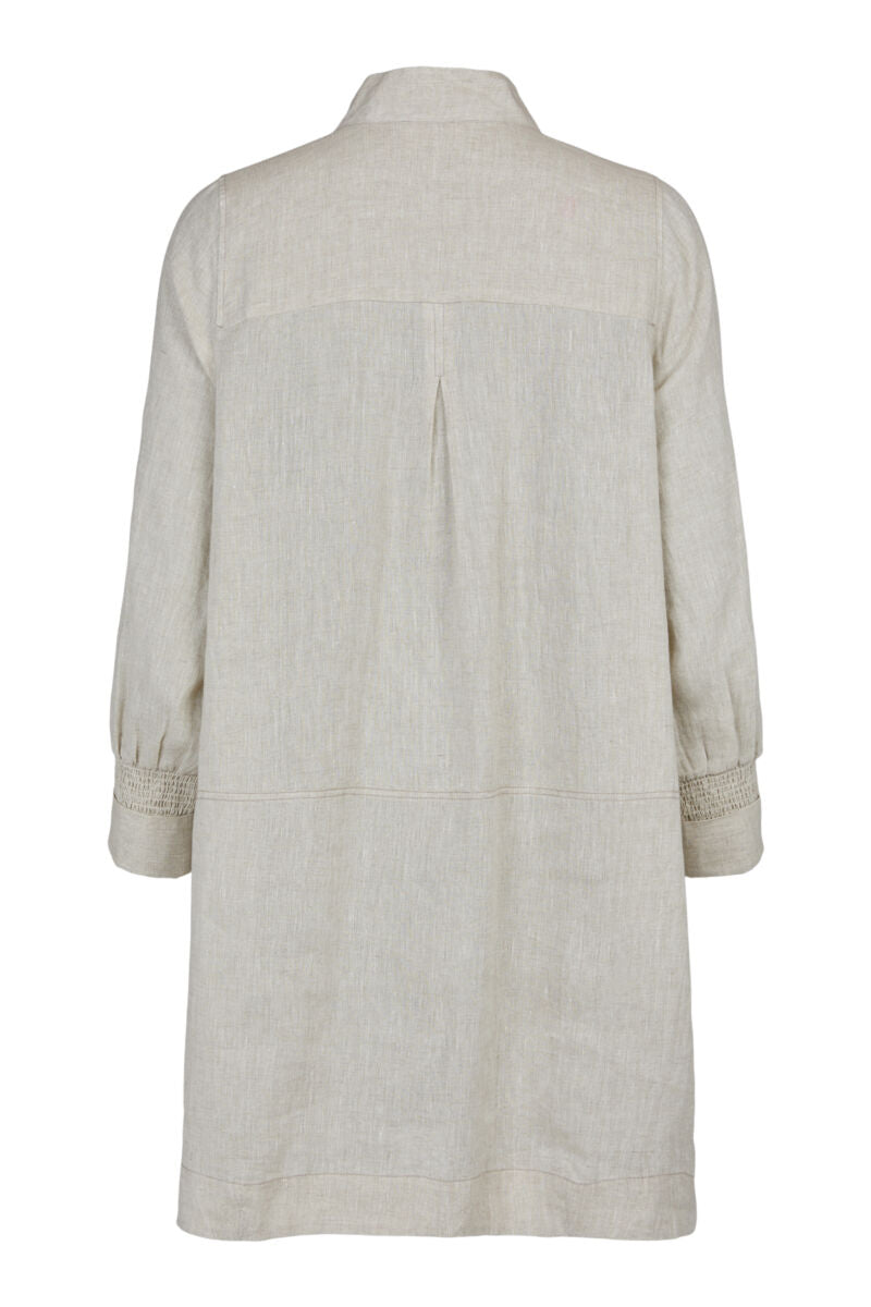 NOEN Linen Oversized Pocket Jacket Beige
