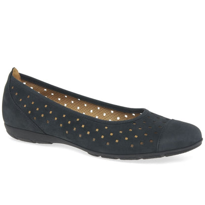 Gabor Shoes Ruffle Shoe Nightblue