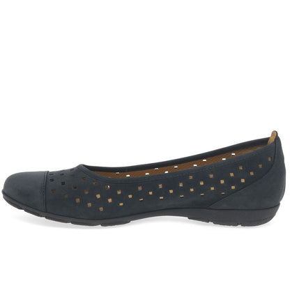Gabor Shoes Ruffle Shoe Nightblue