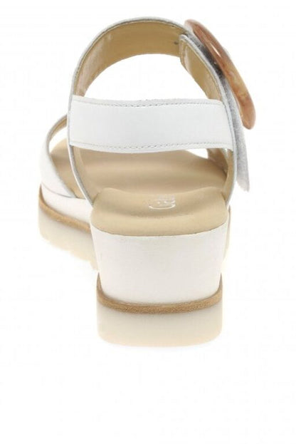 Gabor Shoes Yeo Sandal White