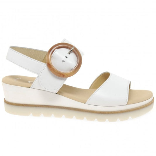 Gabor Shoes Yeo Sandal White