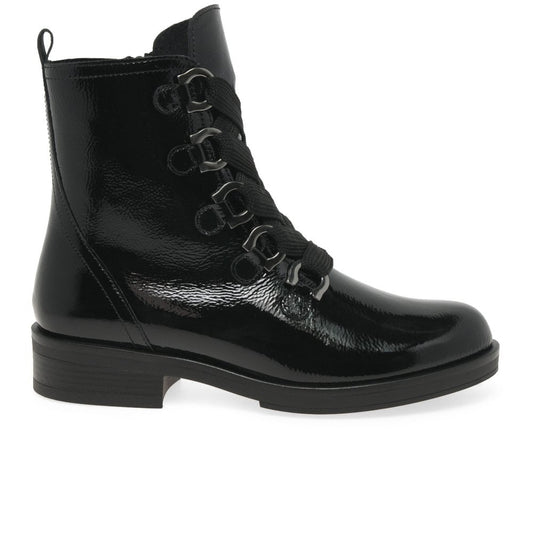 Gabor Shoes Halkirk Biker Boot Black