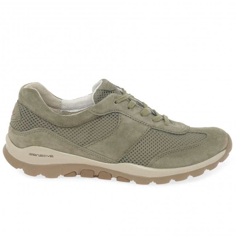 Gabor Shoes Helen Trainer Silver