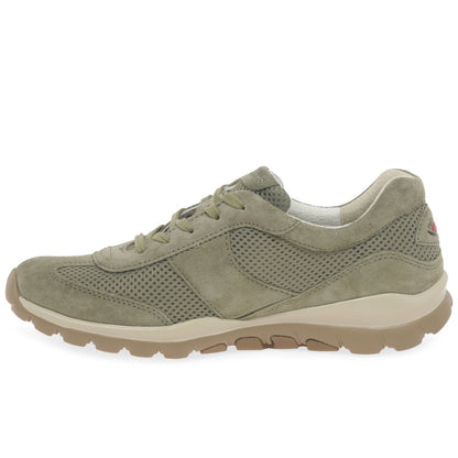 Gabor Shoes Helen Trainer Silver