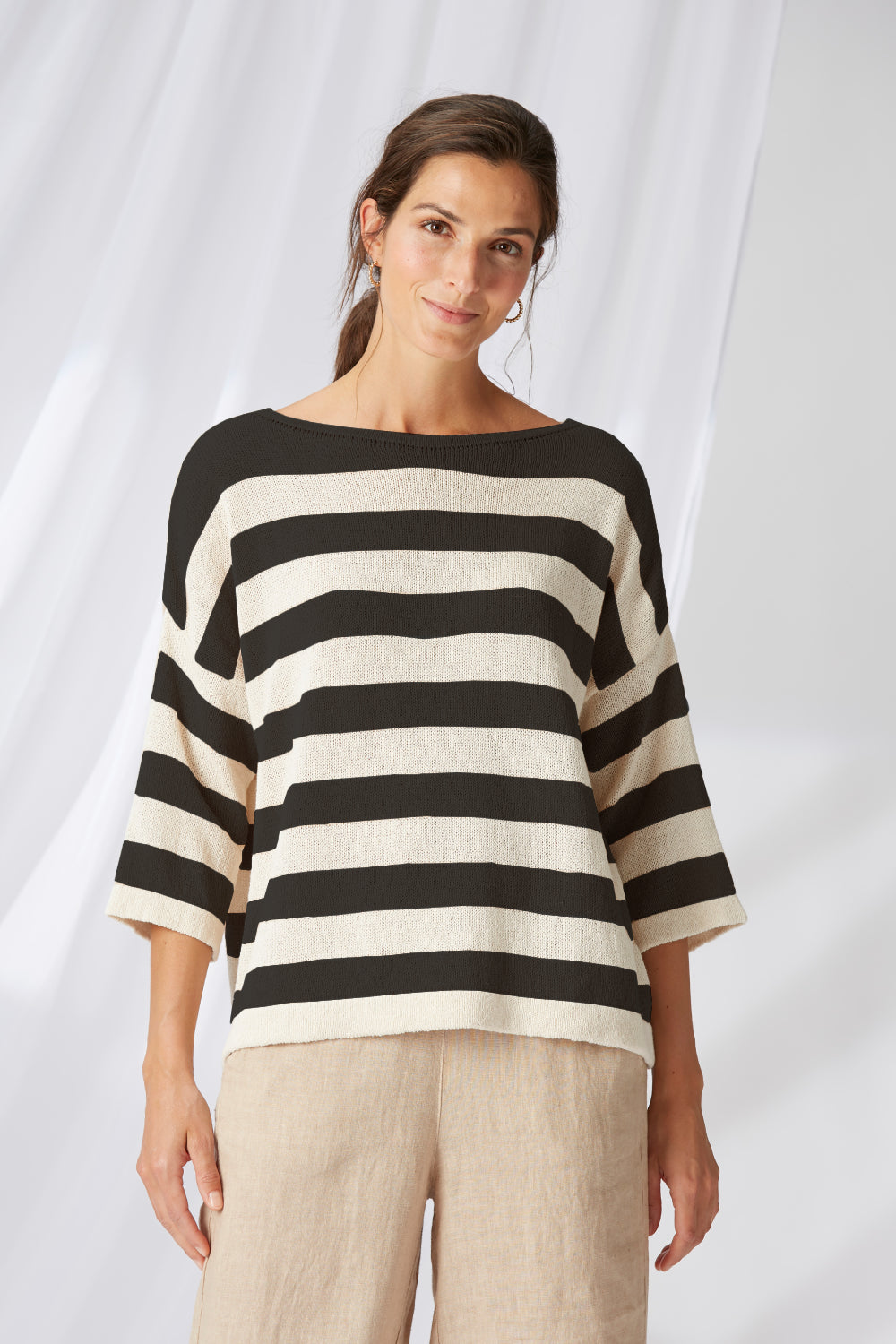 Lightweight Stripe Pullover
