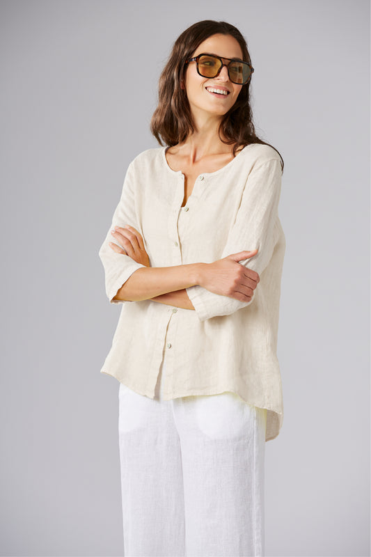 Linen 62 Shirt Jacket