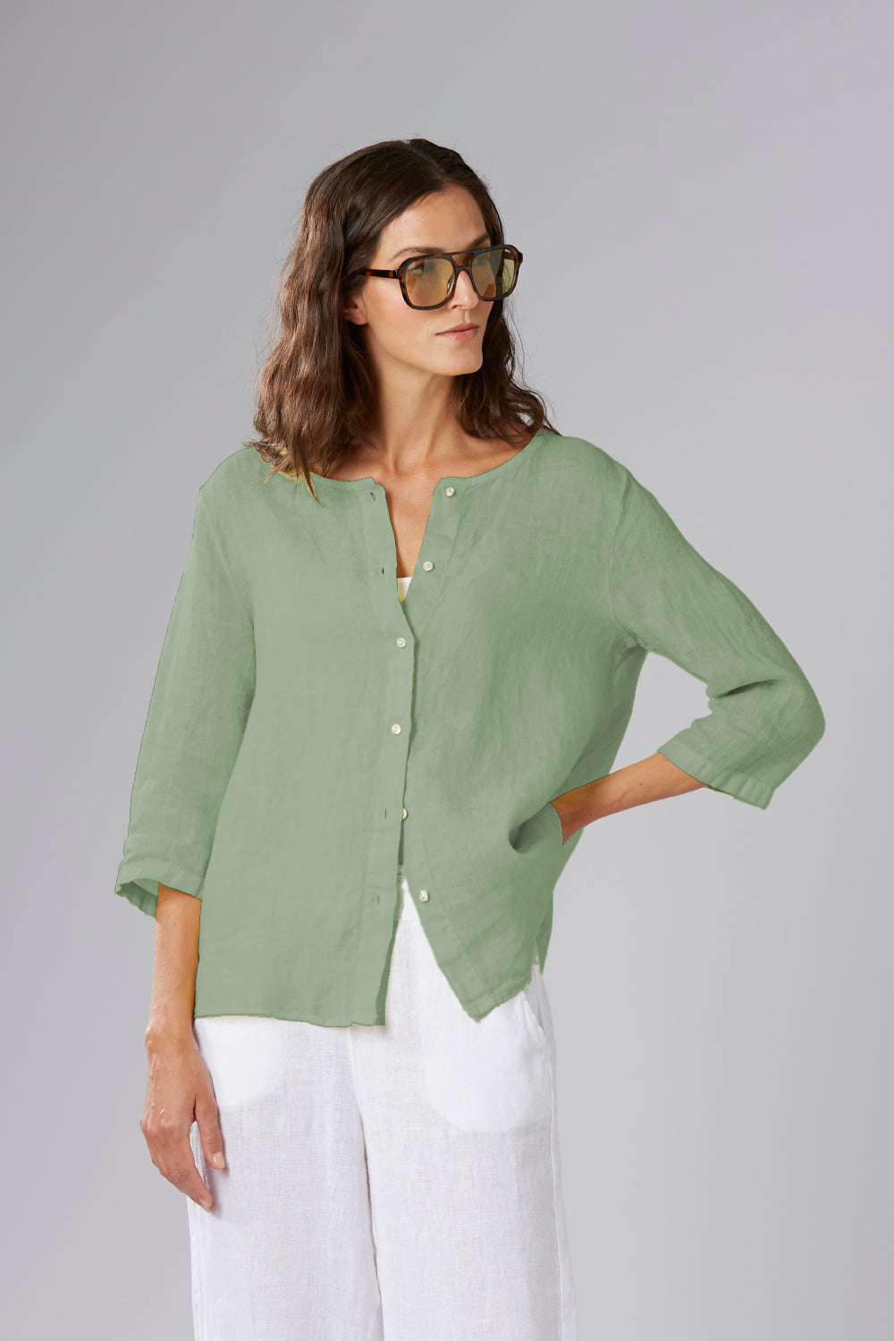 Linen 62 Shirt Jacket