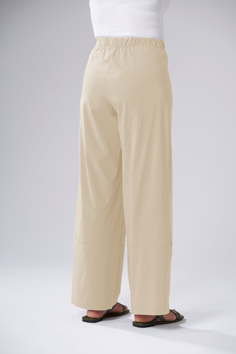 Elasticated Crisp Balloon Trousers