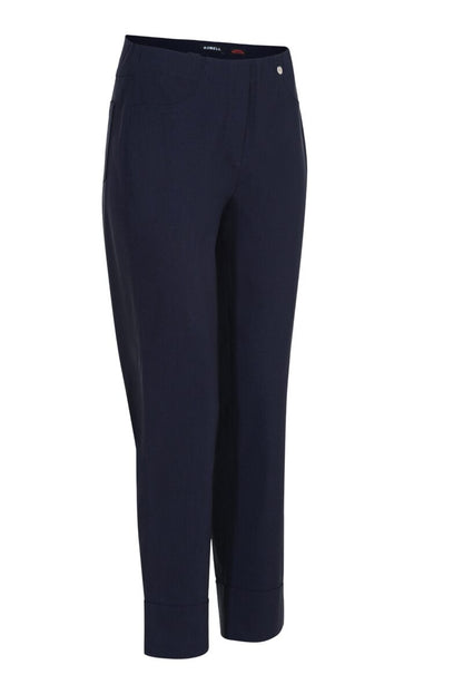 Robell Bella 09 Trousers Navy Blue