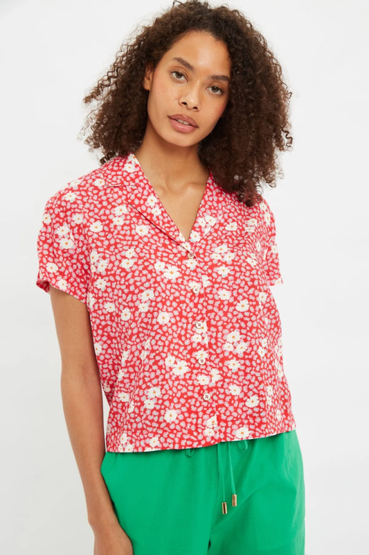 Louche Marika Roaring Daisy Shirt