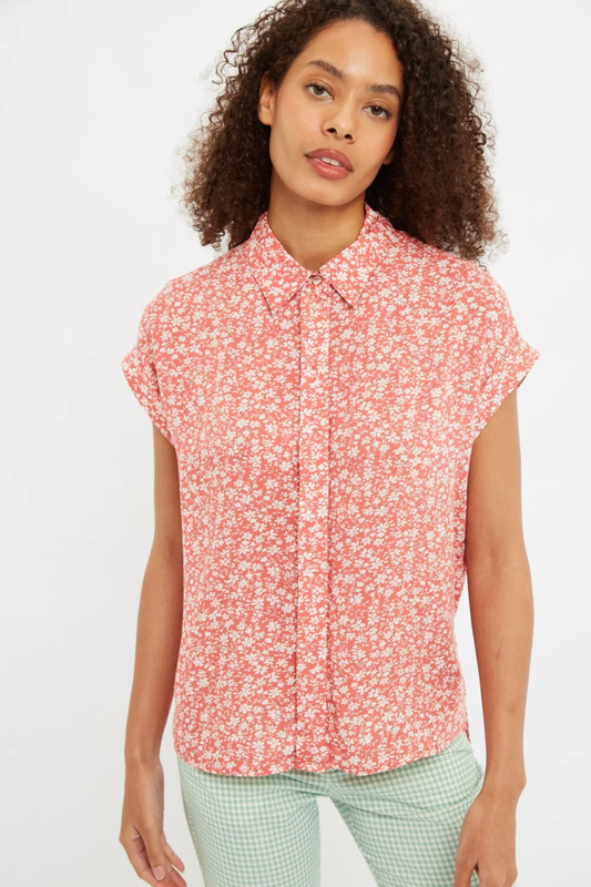 Louche Abinaya Blossom Shirt Pink