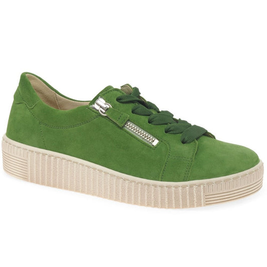 Gabor Shoes Wisdom Trainer Green