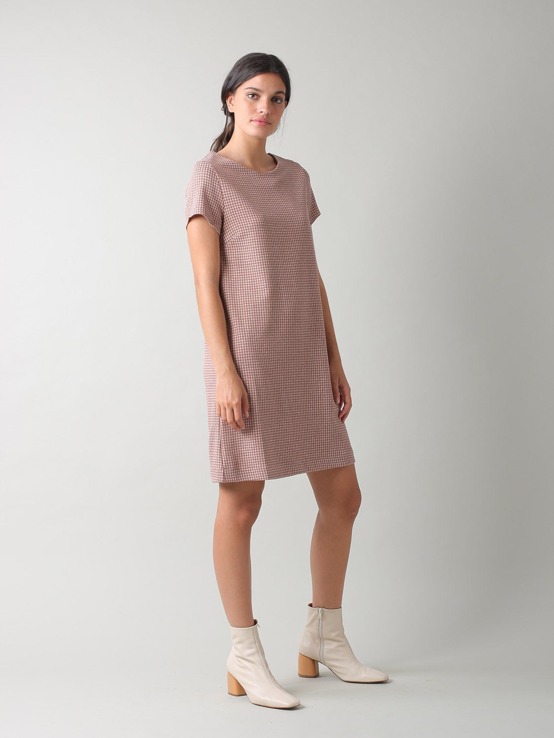 Indi & Cold Lili Dress Tricot Terracotta