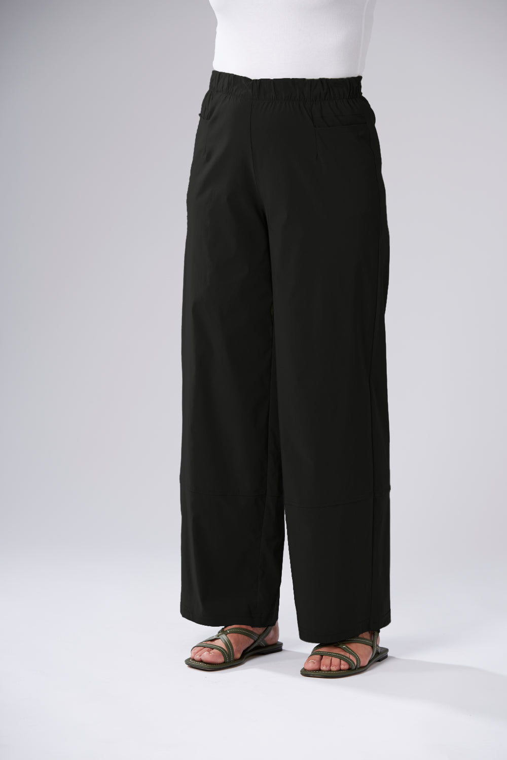 Elasticated Crisp Balloon Trousers