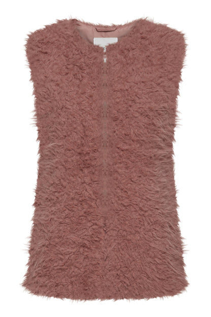 Ichi Tito Waistcoat Ash Rose