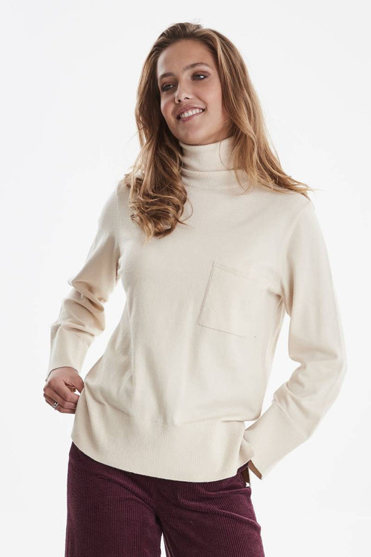 Ichi Kava Jumper Tapioca