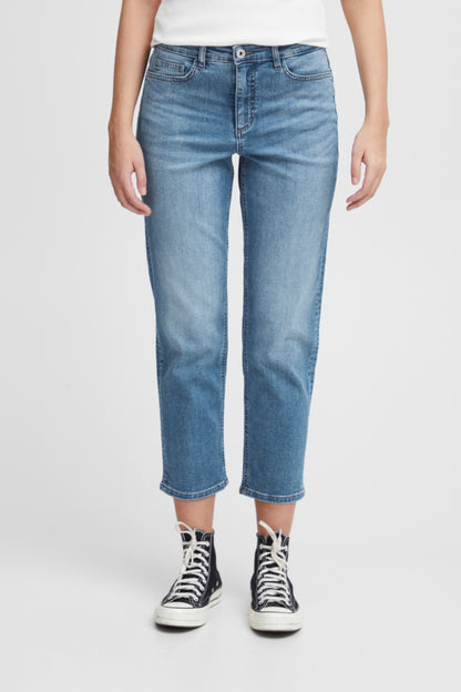 Ichi Twiggy Raven Jeans Light Blue