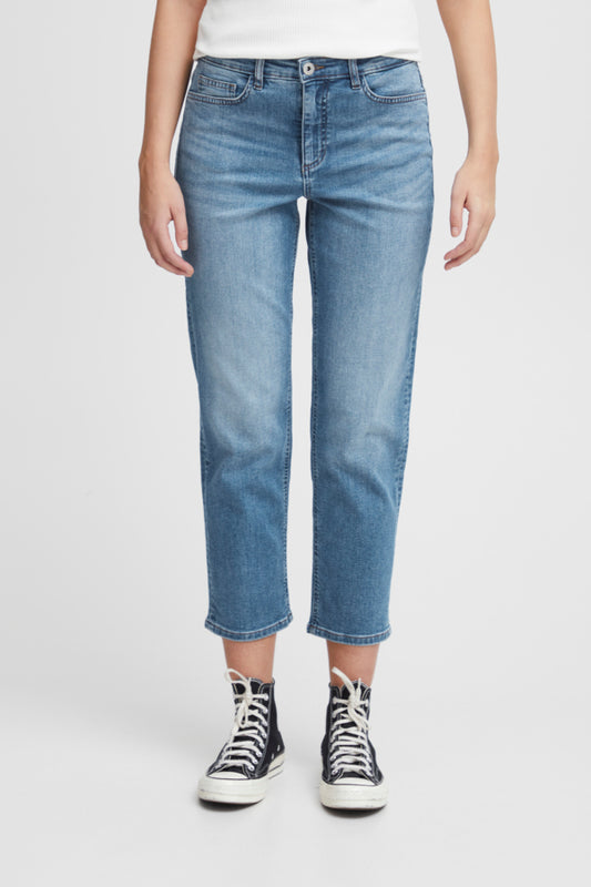 Ichi Twiggy Raven Jeans Light Blue