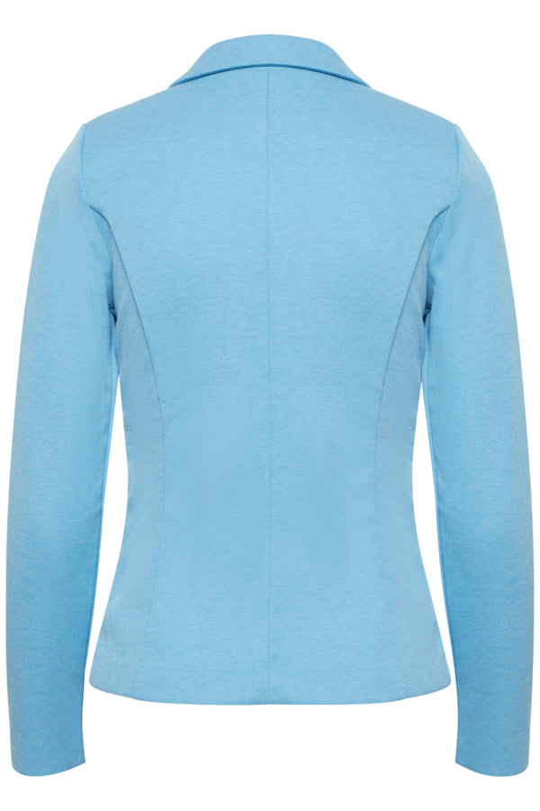 Ichi Kate Pique Blazer Nile Blue