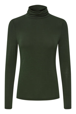 Ichi Philuca Polo Top Green
