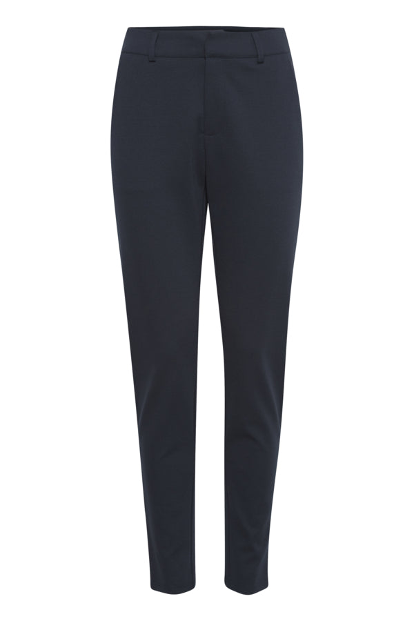 Ichi Kate Office Trousers Blue Blue