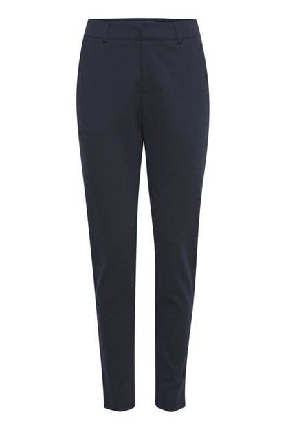 Ichi Kate Office Trousers Blue Blue