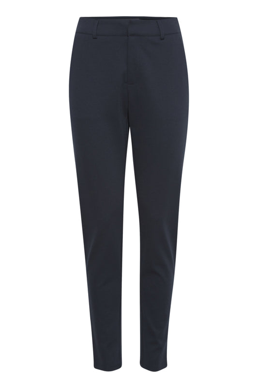 Ichi Kate Office Trousers Blue Blue